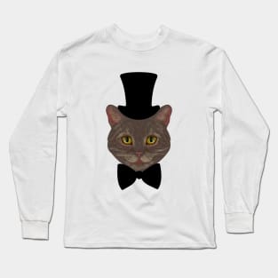 Еlegant Cat Long Sleeve T-Shirt